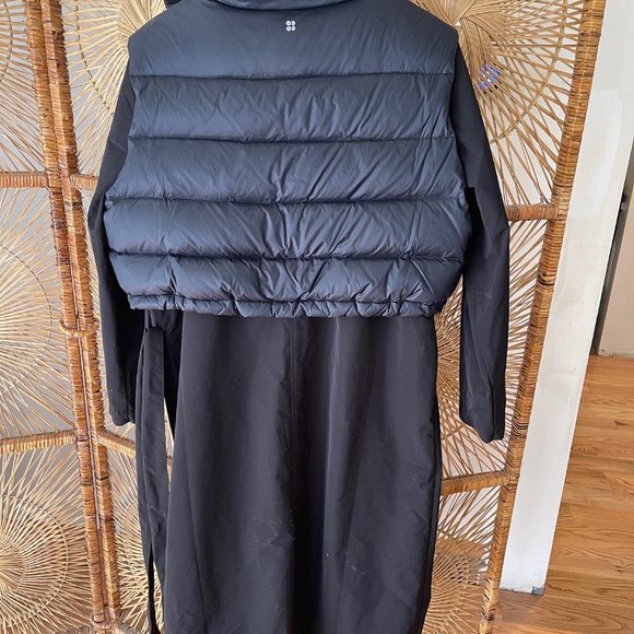 Sweaty Betty $298 Women’s Go Your Way 3 In 1 Mac Jacket Black Size L - Picture 7 of 9